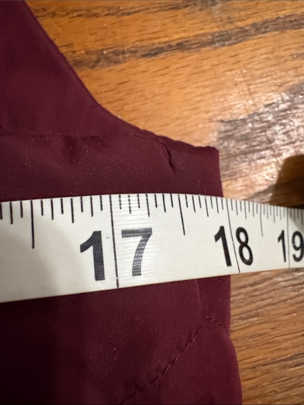 Cole Haan Quilted Puffer Vest - Burgundy women’s Small - Picture 11 of 12